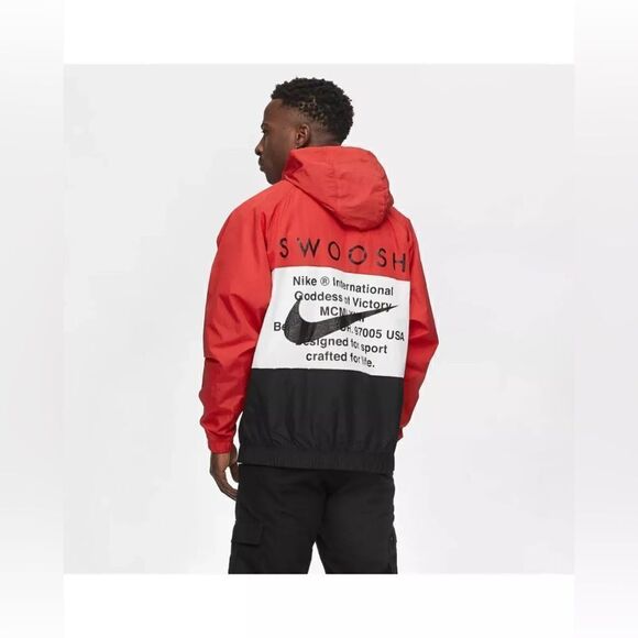 MENS Nike Sportswear Windrunner Hooded Swoosh Jaket CJ4888 Size Small MSRP $200 - Picture 5 of 6